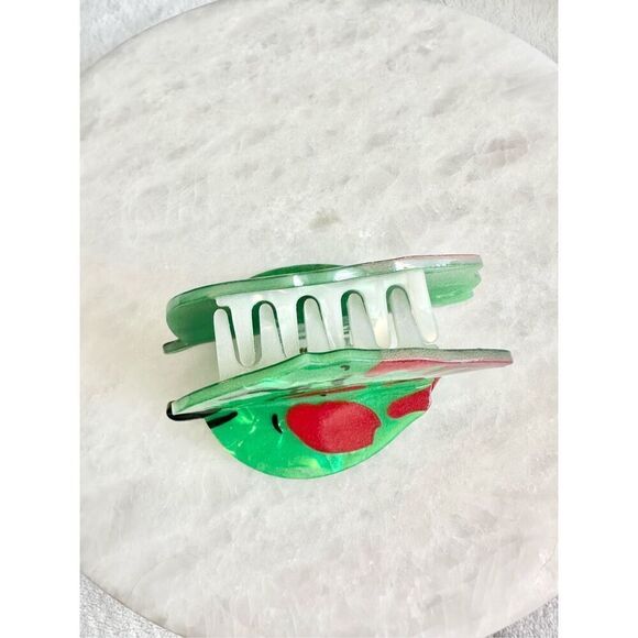 Disney Snow White evil queen poison red & green apple hair claw ￼ main image 4